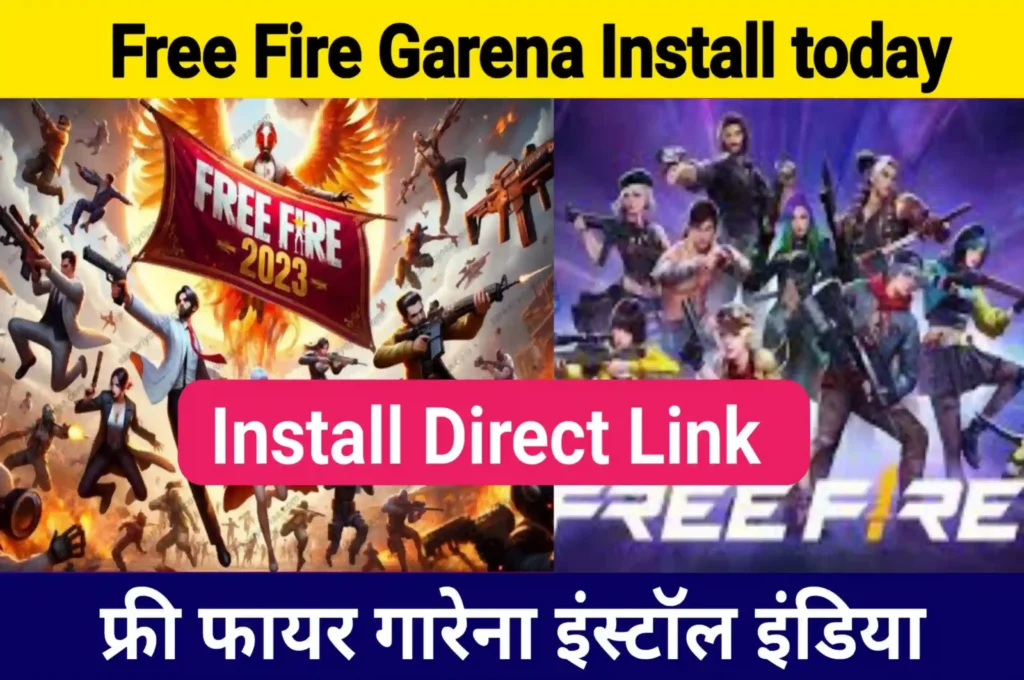 Free Fire Garena Lunch 2023 Install